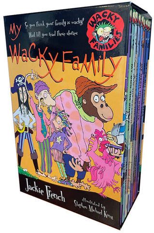 My Wacky Families 8 Book Box Set - Jacky French