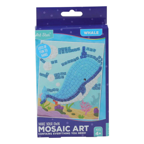 Art Star Make Your Own Foam Mosaic Whale