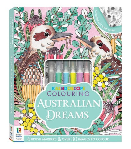 Kaleidoscope Colouring Kit Australian Dreams