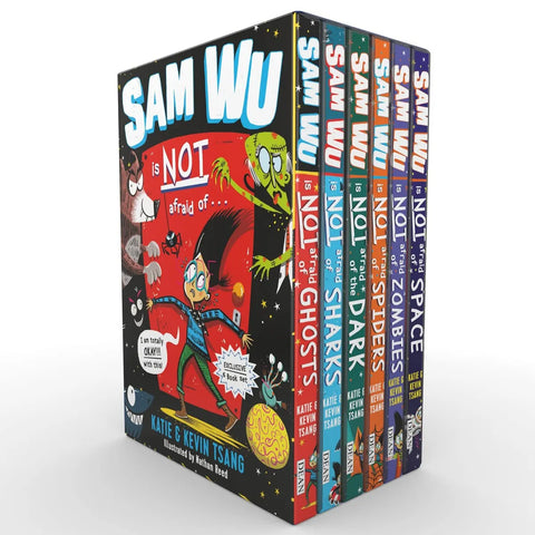 Sam Wu 6 Books Collection Box Set by Katie & Kevin Tsang