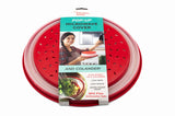 Pop Up Microwave Cover and Colander