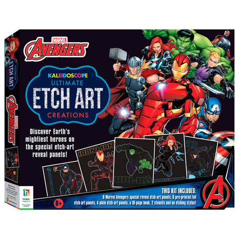 Kaleidoscope Ultimate Etch Art Creations Kit: The Avengers