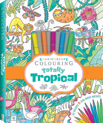 Kaleidoscope Colouring Kit - Totally Tropical