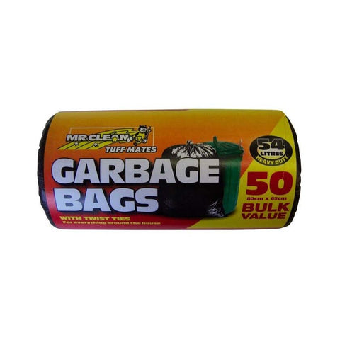 Mr Clean Garbage Bin Bag 5L - 50 Pack