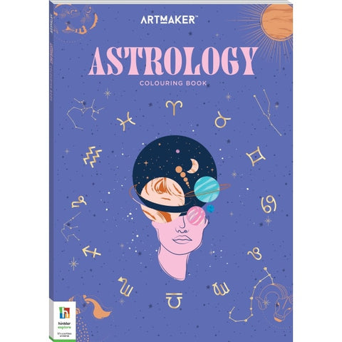 ART MAKER ASTROLOGY COLOURING BOOK