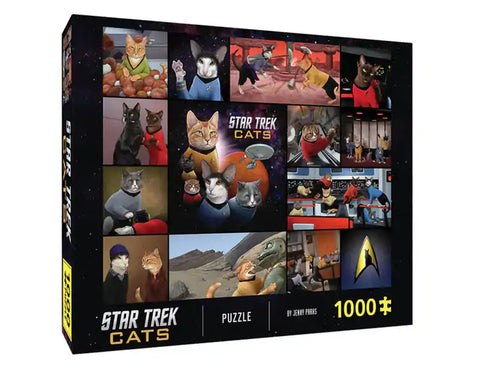 Star Trek Cats : 1000-Piece Jigsaw Puzzle