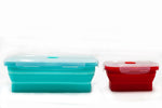 4PC Collapsible Silicone Container Set