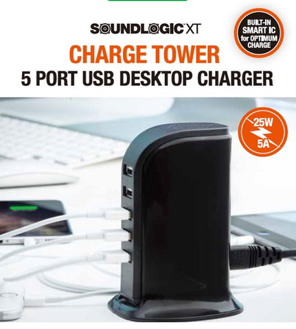 5 Port USB Charging Tower🔥sale ends this week 🔥