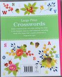 Large print crossword book