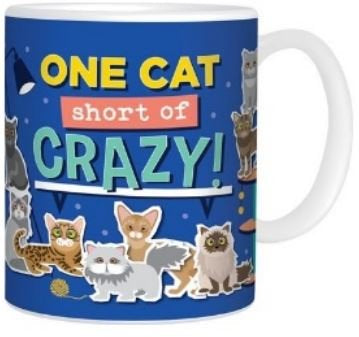 MUG CRAZY CAT