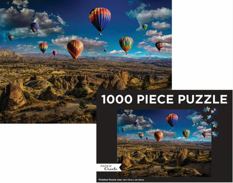 Hot air ballon puzzle
