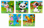 Wooden Animal Jigsaw 5 Pack