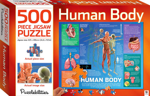 Human Body 500-piece Jigsaw Puzzle