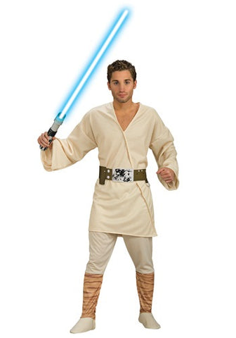 Luke Skywalker Adult Costume. Deluxe licensed