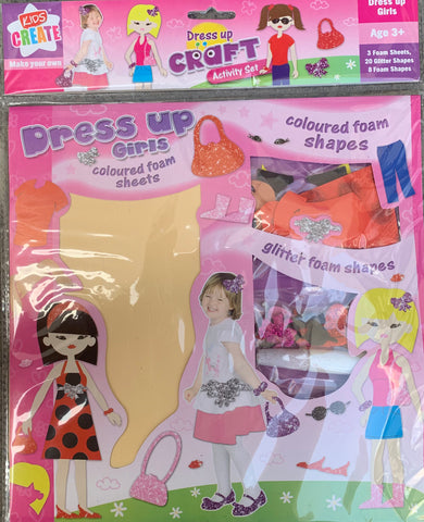 Dress up craft activity set