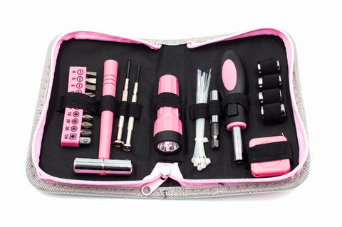 30 In 1 Ladies Tool Kit With Flashlight