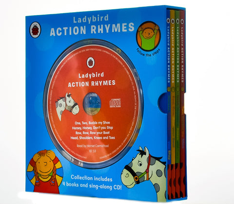 Ladybird Action Rhymes Collection with Sing-Along CD