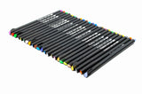 24 Pack of Coloured Fine Line Pens