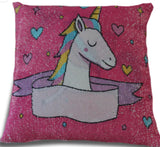 Unicorn Sequin Pillow  🔥limited stock 🔥