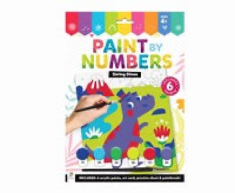 Daring Dino Paint by Numbers