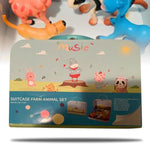 Suitcase Toy Animal Set