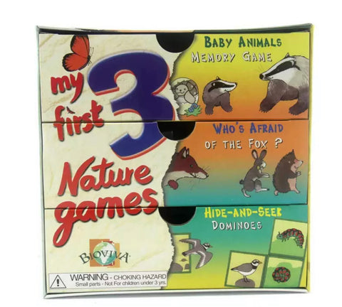 My first 3 nature games