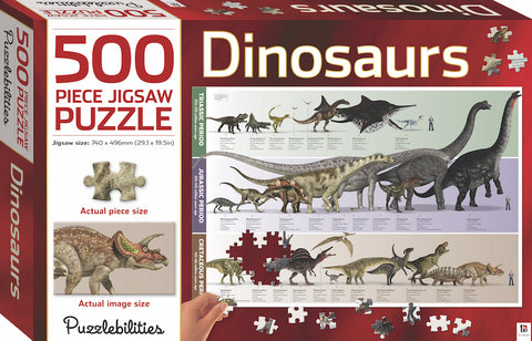 Dinosaurs 500 Piece Jigsaw Puzzle