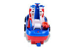 Kids Music Light Water Spray Electric Marine Rescue Fire Boat Model Education Toy