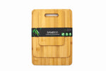 Gourmet Kitchen Bamboo Cutting Board 3-Piece Set