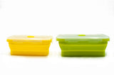 4PC Collapsible Silicone Container Set