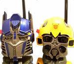 Walkie Talkie Transformers Optimus Prime Bumble Bee set