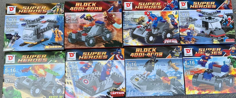 8x hero block set 💥flash sale 💥