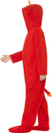 Smiffy’s Children’s Unisex All In One Devil Costume, Jumpsuit with Hood, Party Animals, Colour: Red, Size: S