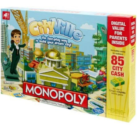 Zynga CityVille Monopoly Game