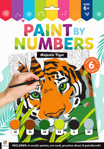 Majestic Tiger Paint by Numbers